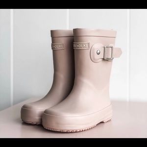 Natural Rubber Gumboots / Powder Pink